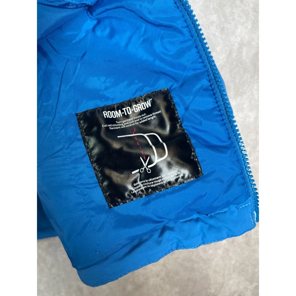 Burton Chittagong Ski Jacket Dryride Shell Boys Medium Blue Snowboard Hooded